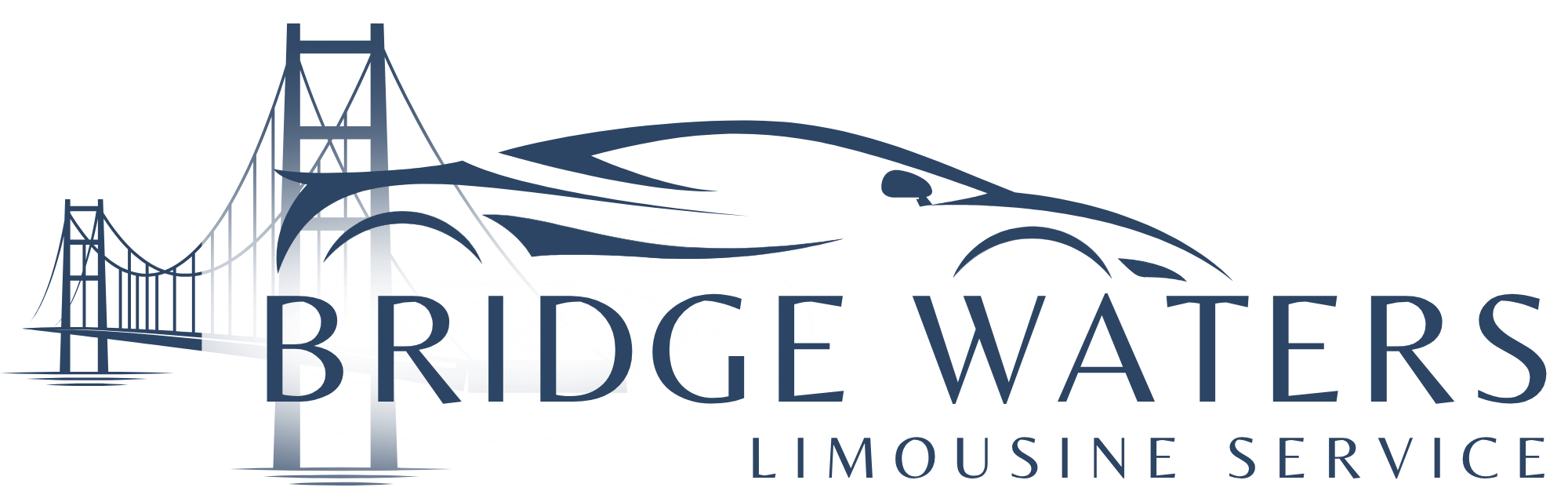 logo bridge water's limousine service logo